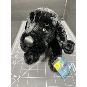 Webkinz Black Lab Dog HM136 Ganz With UnusedCode